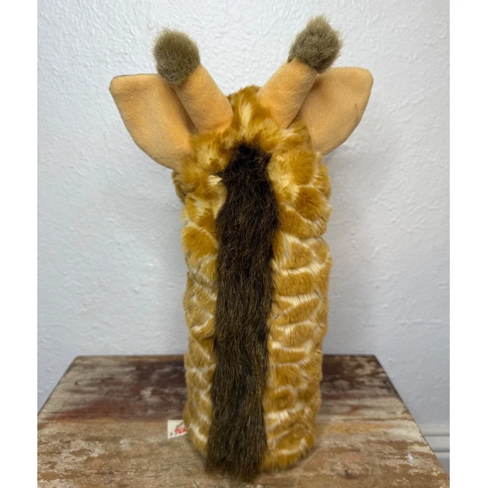 Folkmanis Giraffe Stage Puppet Plush Toy 2007 Retired